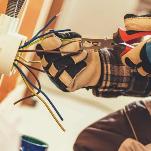 Electric Outlet Installation by Electrician